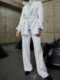 2023 Women Spring Pant Suits 2 pieces sets Casual Blazers Coats and Trousers Female Elegant Street Two Suit Clothing-Outfit