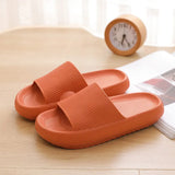 Women Fashion Summer Non-slip Sandals Shoes Beach Slides High Heels Shower Slipper Soft Sole Women Men Ladies