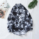 2022 Streetwear Harajuku Blouse Couple Shirt Women Men Clothing Blouses Bf Long Shirts Spring Autumn Turn-down Collar Casual