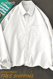 Shirt Spring Autumn 2023 Women Fashion Long Sleeve White Shirt Women's Clothing Korean Style Blouse Women-Outfit