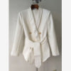 Star New Metal Double-Dnecked Green Fruit Collar Belt Suit
