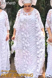 Piece Sets African Dresses For Women Dashiki African Clothing Robe Africaine Femme Kaftan Evening Long Dress Africa Clothes-Outfit