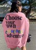 Fall Casual Print Oversize Sweater and Matching Shorts