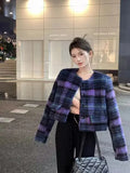 Fashion Design Double Breasted Black Women Coat New Autumn Winter outerwear Long sleeve Tops Street Temperament Jacket-Outfit