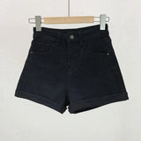 Women Denim Vintage Summer Basic Simple All-match Hot Sale High Waist Leisure Ulzzang Ladies Streetwear Chic Classic
