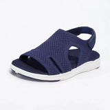 2021 New Summer Women Sandals Sexy Shoes Crystal Casual Woman Flats Buckle Strap Ladies Fashion Beach Shoe Big