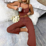 2024 Casual Pajamas Women Summer Lace Lace Suspension Pants Sexy Spice Girls