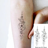 Waterproof Temporary Tattoo Stickers Playing Cards Peach Tattoo Small Size Tatto Flash Tatoo Fake Tattoos for Man Girl