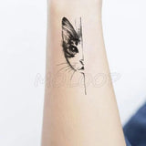 Water Transfer Tattoo Sexy Running Horse Anime Tattoo Body Art Waterproof Temporary Fake Flash Tattoo for Man Woman