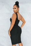 Sexy Cut Out With Mesh Sleeveless