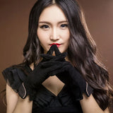 10 Colors Women Genuine Suede Leather Gloves Winter Warm Fleece Lady Driving Gloves Female Casual Gloves Brand