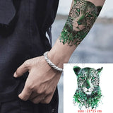 Waterproof Temporary Tattoo Sticker Pirate Ship Skull Flag Tatoo Water Transfer Fake Tatoo Flash Tatto Woman Man Kid 14.8*21