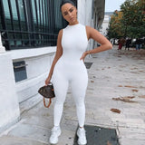 Hirigin Casual Jumpsuit Women Sexy O Neck Long Sleeve Skinny Romper Night Club Overall Outfit