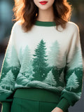Heavy Industry Sweater Women 2025 New Autumn And Winter Wearing A Unique Feeling Of Beautiful Super-Looking Knitted