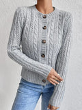 Dress New Sweater Women's Cardigan Languid Leprosy Long-Sleeved Coat Knitted