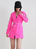 Woherb Spring New Women's Niche Design Sense Suit Dress Bow Fashion Temperament Suit A-Word Skirt Women-Outfit