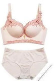 Lingerie Brassiere Seamless and Rimless Underwear Beautiful Flower Sexy Lace Floral Bra