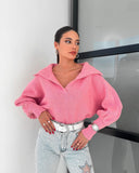 2025 Explosion Lazy Loose Lantern Sleeves Lead Lady Short