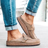 Women Loafers Retro Shoes Slip on Ladies Comfort Flats Platform Female Zapatos Mujer New Plus Size Casual Woman Summer