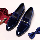 Men Dress Shoes Shadow Patent Leather Luxury Fashion Groom Wedding Shoes Men Luxury italian style Oxford Shoes Big Size