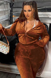 Fall Plus Size Casaul Solid Hoodies And Pant