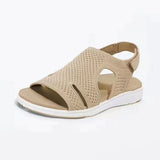 2021 New Summer Women Sandals Sexy Shoes Crystal Casual Woman Flats Buckle Strap Ladies Fashion Beach Shoe Big