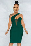 Sexy Cut Out With Mesh Sleeveless