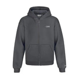 New Zippered Open-Shirt Trousers Simple Letter-Print Hooded Jacket Jacket