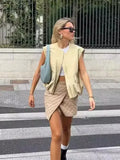 Summer New Loose Casual Cardigan Women's Vest Vest