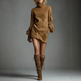 Women's Solid Color Hooded Sweatshirts In The Fall Of