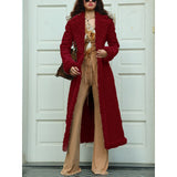 Autumn And Winter Thick Women's Coat Wish Lengths Warm Coat Large Anti-Freeze Cotton