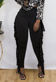 Fashion Casual Tassels High Waist