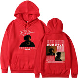 New ROD WAVE Hoodie Winter High Street Collar Plus Velvet Girl