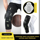 Sleeve Stretchy Knee Support Tights Varicose Veins Knee Brace Compression Long Socks Men Women Sports Stocking for