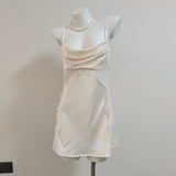 Sexy Thin Pajamas Women Pure Breeze Summer Women 2025 New Lace Ice Splicing Sling Slinging