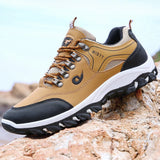 Fall Wearable All-Match Street Trendy Running Non-Slip Outdoor Men's Shoes Leisure Hiking Mountaineering Travel Sneakers