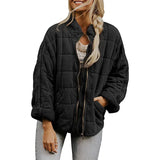 Autumn Winter Jacket Women 2022 Thick Warm Parkas Casual Pocket Cotton Padded Coat Female Vintage Oversized Loose