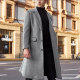 Men's Coat New English Men's Long Wind Coat Coat Man's