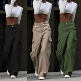 Autumn And Winter New Commuter High-Waisted Trousers Casual Trousers
