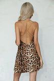 Women's Wear 2023 Summer New Sexy Bare-Back Fashion V-Collar Chain Suspender Dress-Outfit