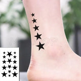 Waterproof Temporary Tattoo Stickers Playing Cards Peach Tattoo Small Size Tatto Flash Tatoo Fake Tattoos for Man Girl