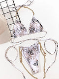 Print Sexy Chains Thong