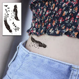 Water Transfer Tattoo Sexy Running Horse Anime Tattoo Body Art Waterproof Temporary Fake Flash Tattoo for Man Woman