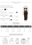 Kliou Draw String Maxi Dress Women Sexy Slash Neck Backless Bodycon Vestido Hot Female Body-shaping Streetwear Summer