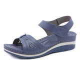 New Women Sandals New Summer Shoes Woman Sandals Open Toes Femme Casual Gladiator Platform Shoes Large Size 35~43 703-0-Outfit