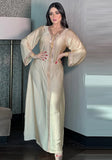 Khaki Tape Embroidery Muslim