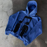 Zippered Musician Print Hoodie 2025 New Spring And Autumn Sweater Loose Couple