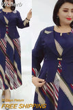Plus Size African Dresses For Women 2023 Clothing Christmas Two Piece Dress Set Dashiki Robe Femme Party African Clothes 1028-1-Outfit