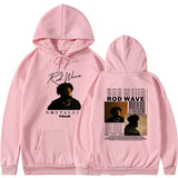 New ROD WAVE Hoodie Winter High Street Collar Plus Velvet Girl
