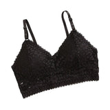 Sexy Bra Solid Vest Lace Seamless Breathable Push Up Top Underwear Fashion tops sexy femme lenceria mujer 2021
